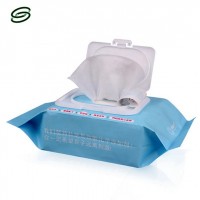 80 pcs customizable household non-woven pp cleaning mini wet wipes