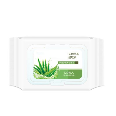 Disposable lazy makeup remover cotton deep cleansing face eye makeup aloe remover wipes