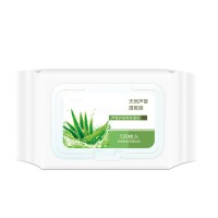 Disposable lazy makeup remover cotton deep cleansing face eye makeup aloe remover wipes