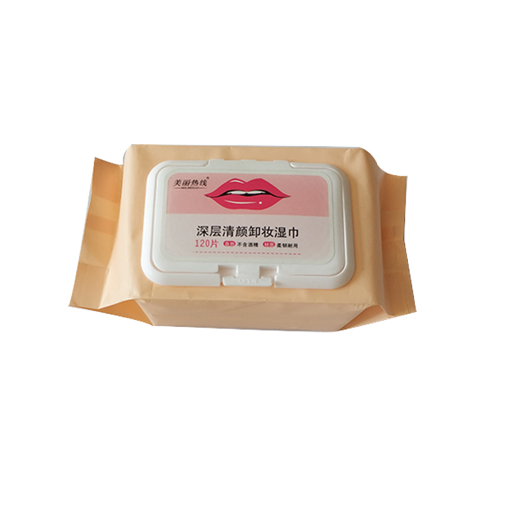 Remover wet tissue bag makeup deep cleansing wipes